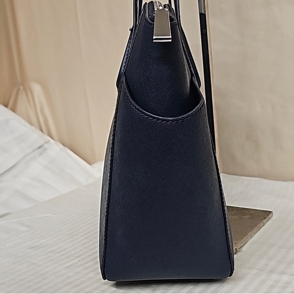 Navy Michael Kors Medium Marilyn Tote Handbag - Picture 5 of 6